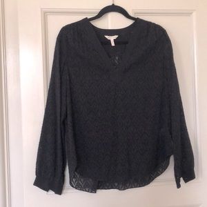 Rebecca Taylor black blouse